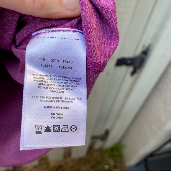 Columbia Women's Violet Long Sleeve Tee - Picture 4 of 7